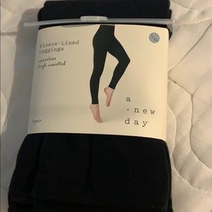 Target new fleece lined leggings